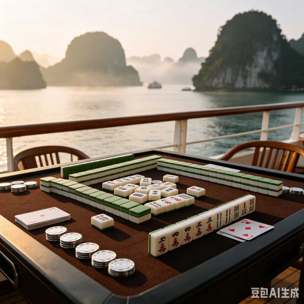 portable luxury mahjong set