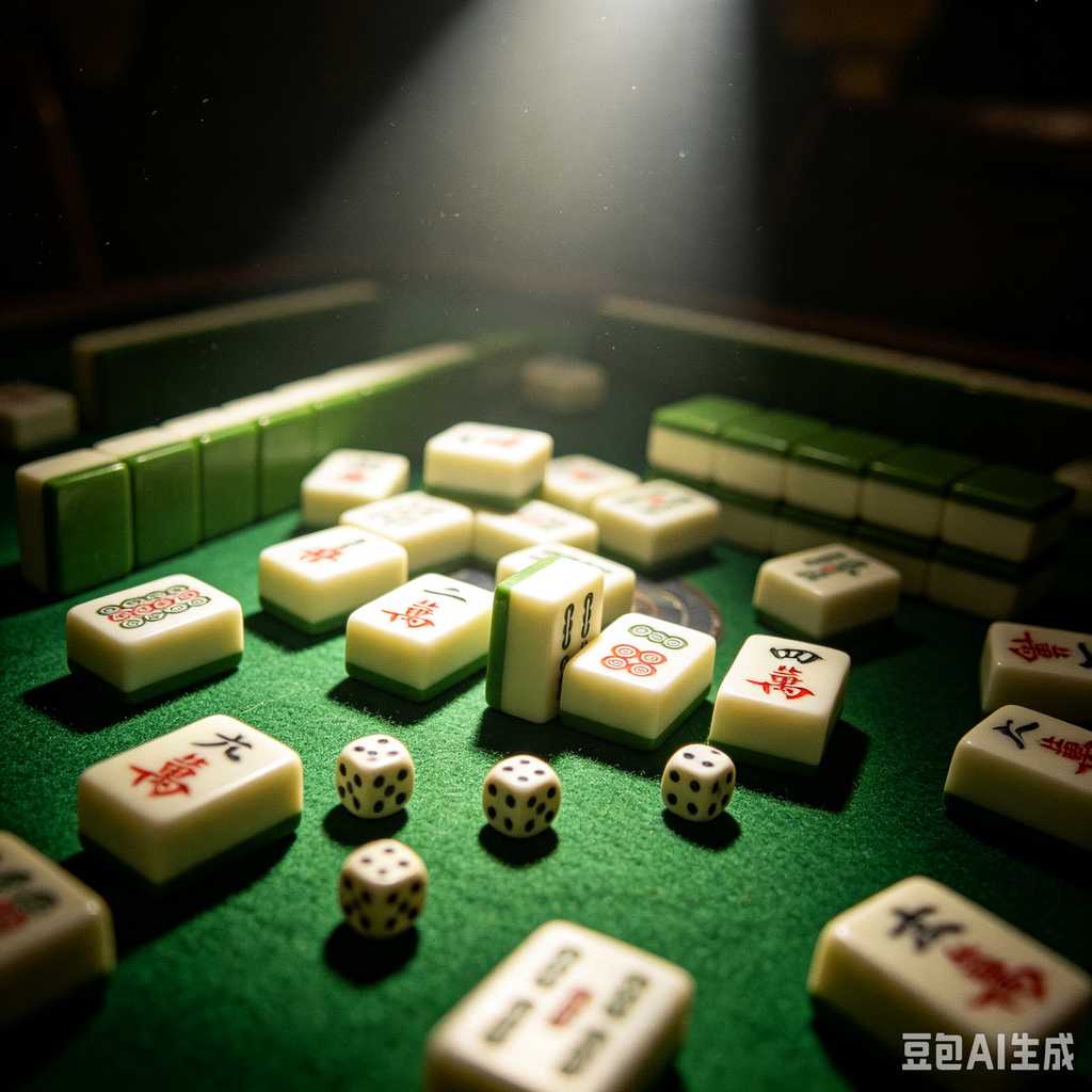 oriental style mahjong tiles