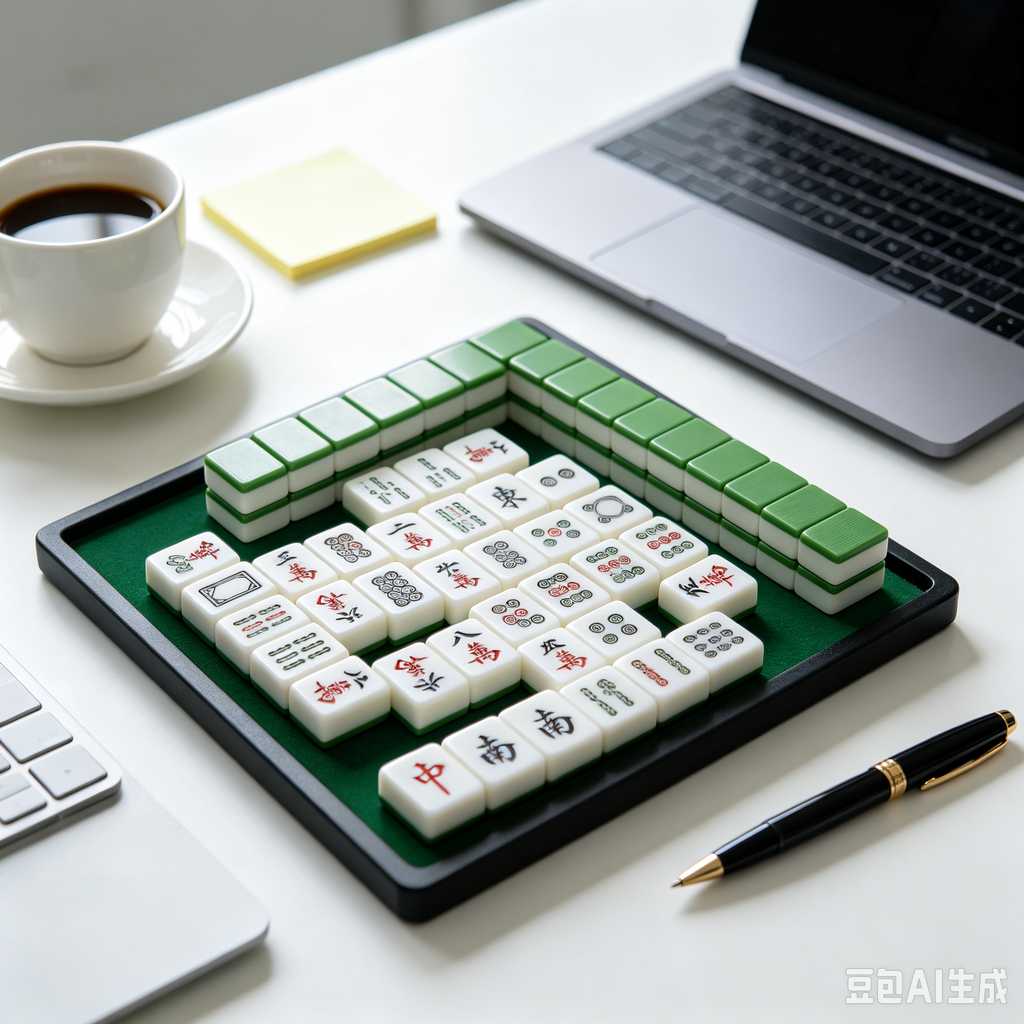 portable luxury mahjong set