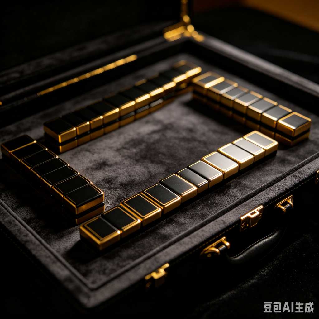 floral design mahjong set